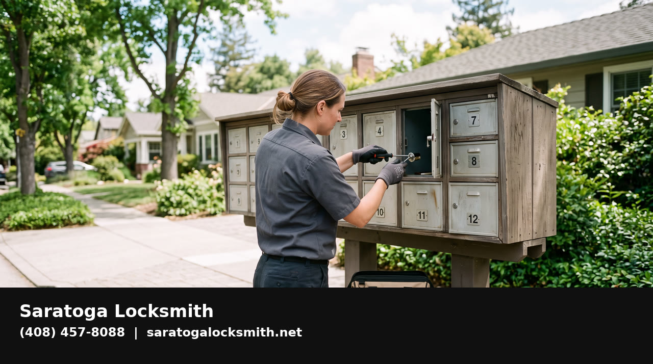 Mailbox Lock Replacement Saratoga - Saratoga Locksmith